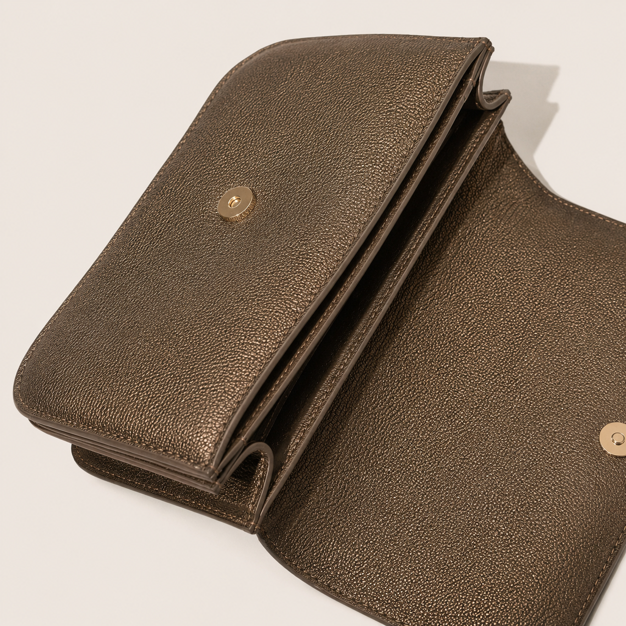 Tori bag in airbrushed leather "Warm Gold"