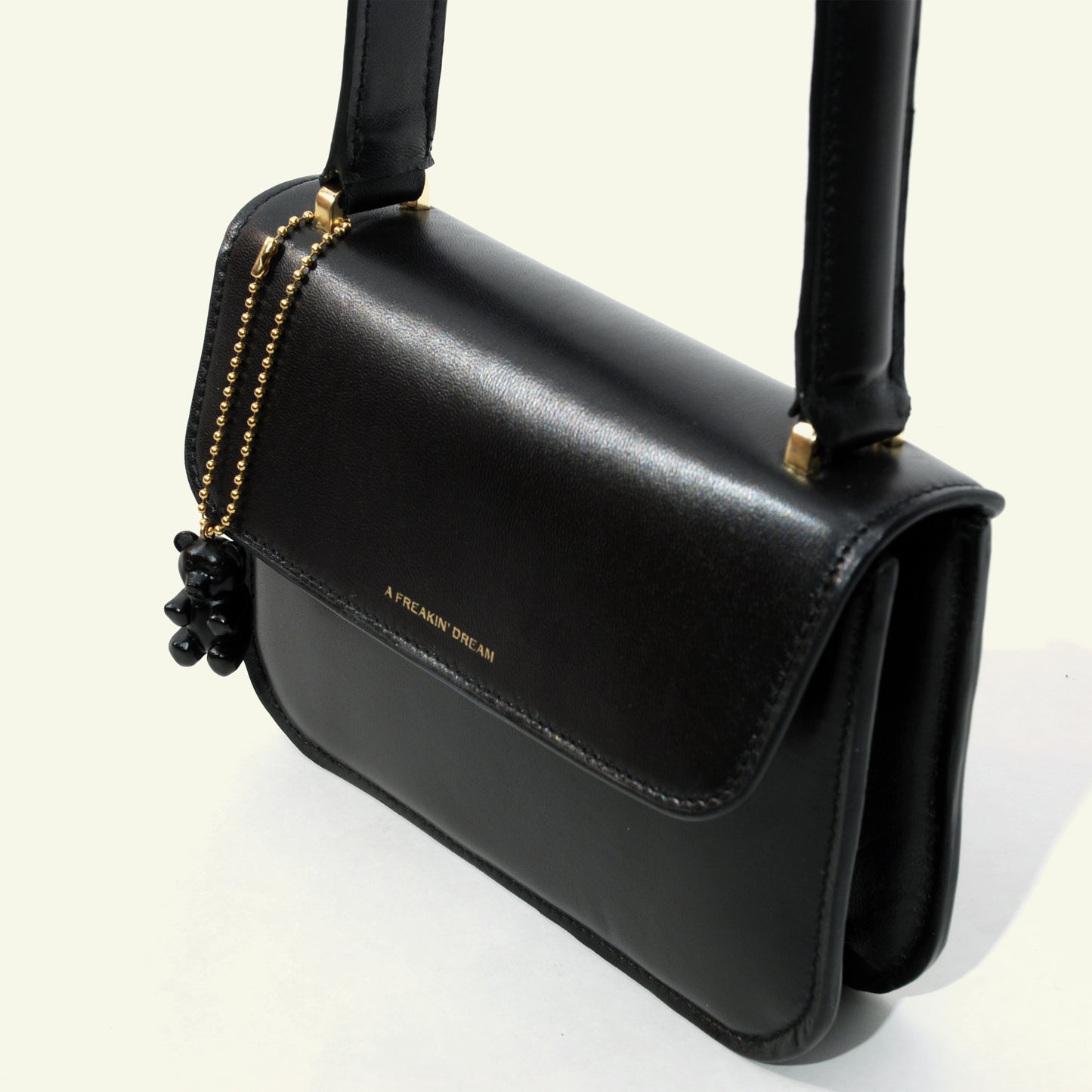 Tori Mini Bag in Calfskin "Black #00000"