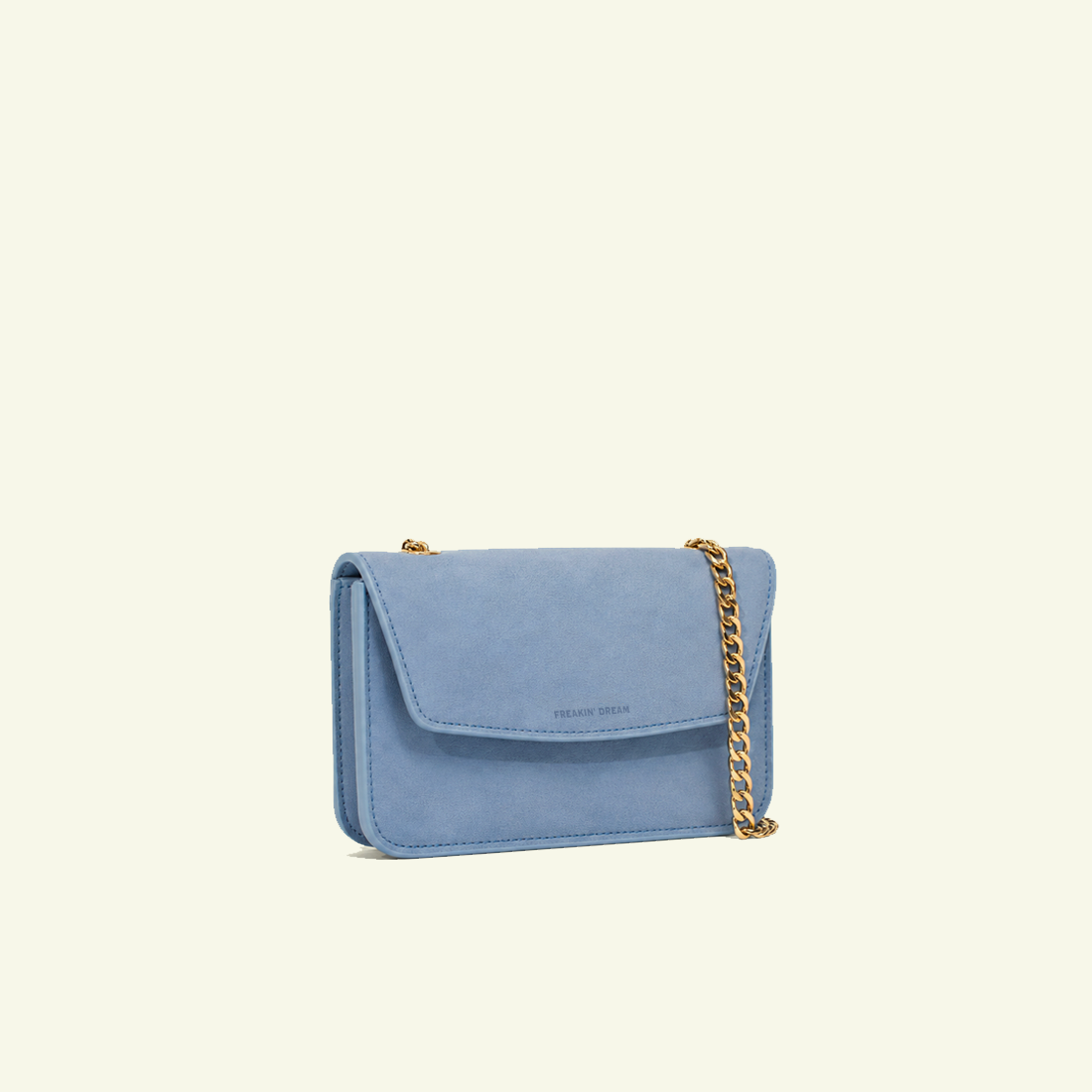 Sac Gia en suede aérographié “Burnt Wheat”