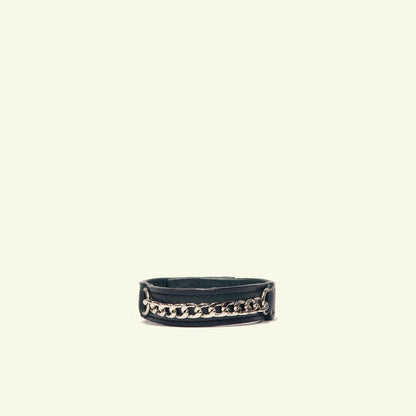 Bracciale in vitello aerografato “Forest Green”