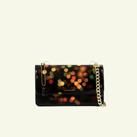 Brenda Bag in airbrushed leather "Blurred Lights"