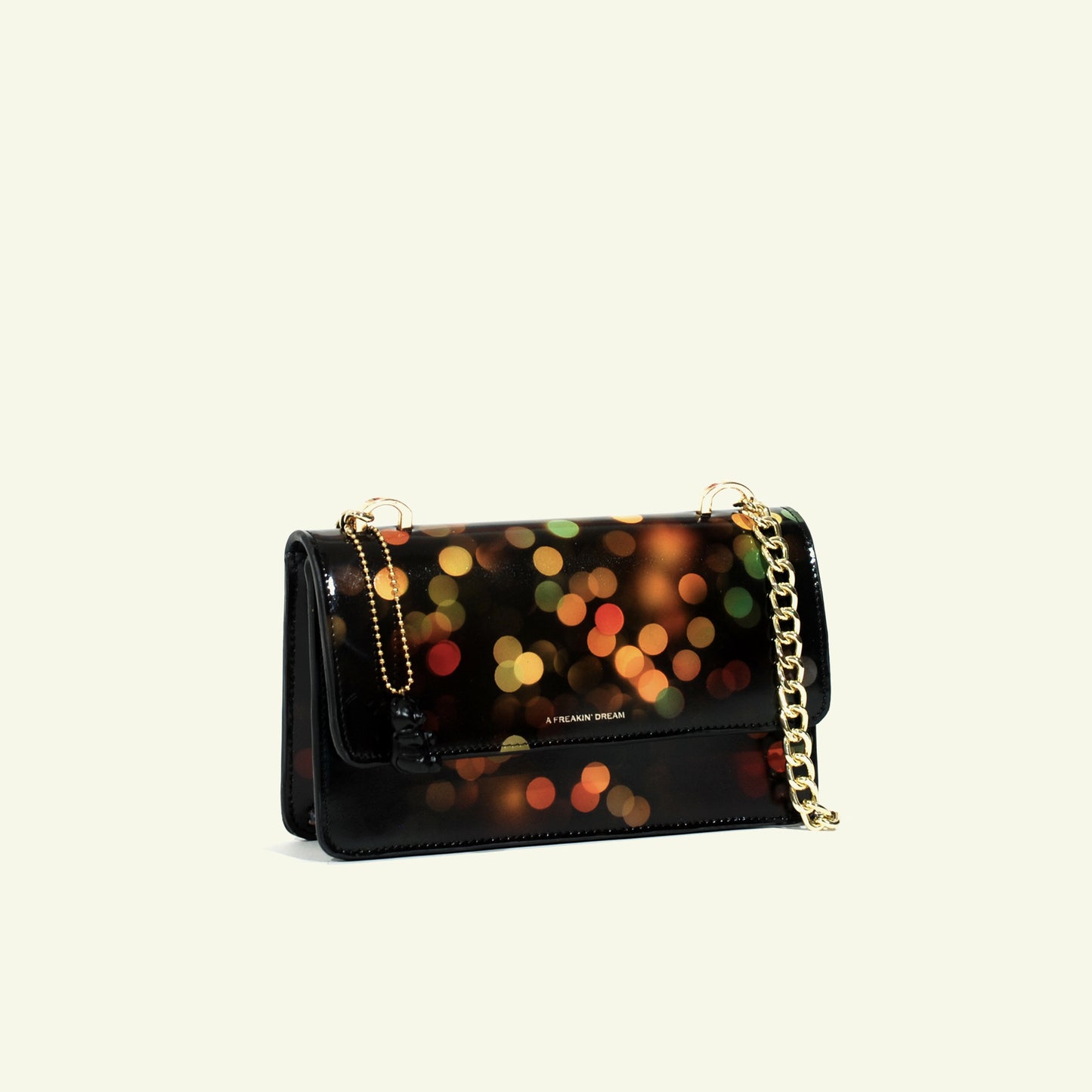 Brenda Bag in airbrushed leather "Blurred Lights"