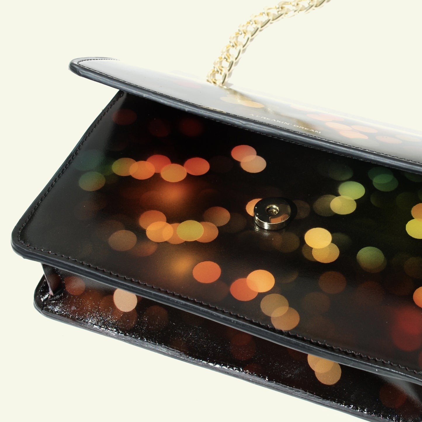 Brenda Bag in airbrushed leather "Blurred Lights"