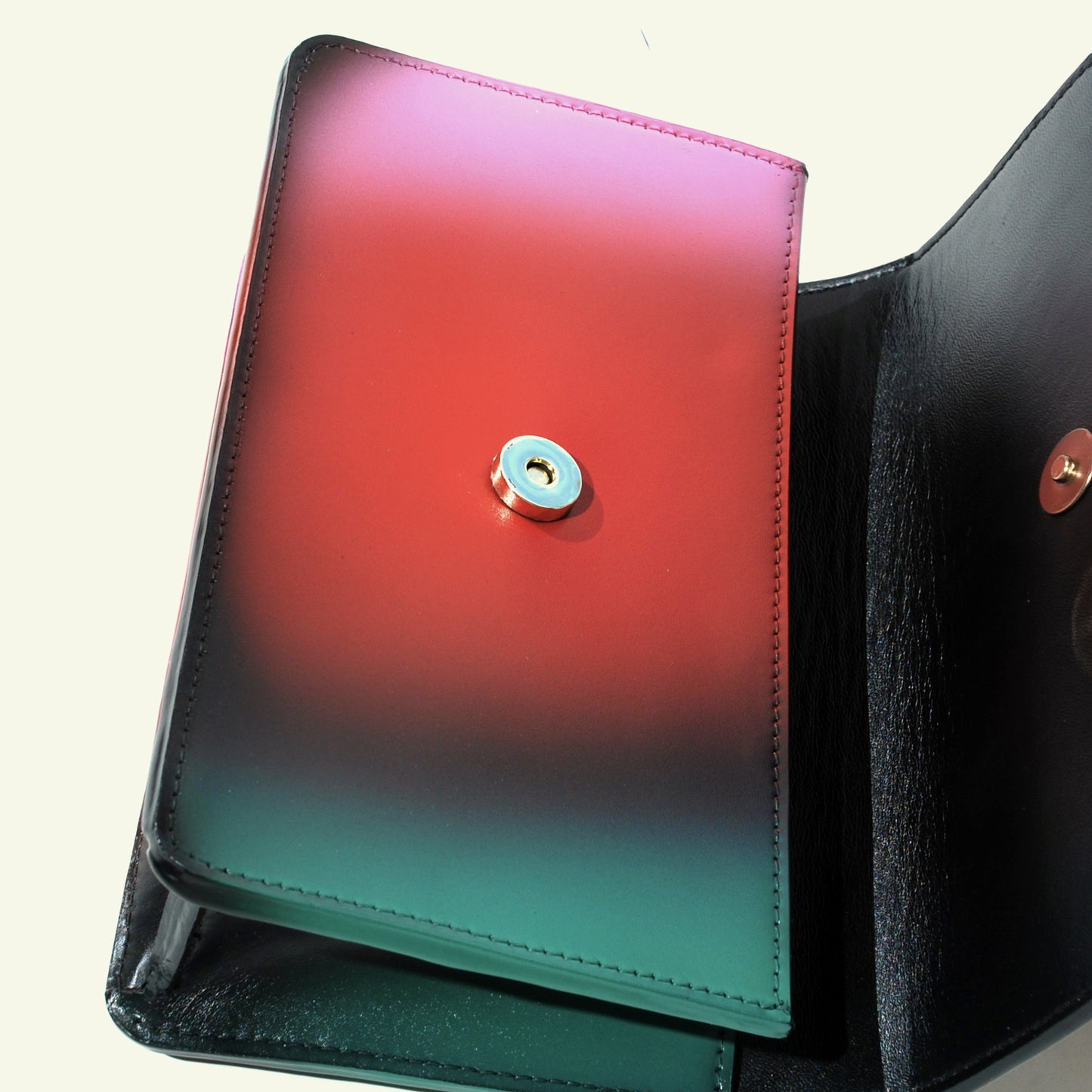 Brenda Bag in airbrushed leather "Colors match black"