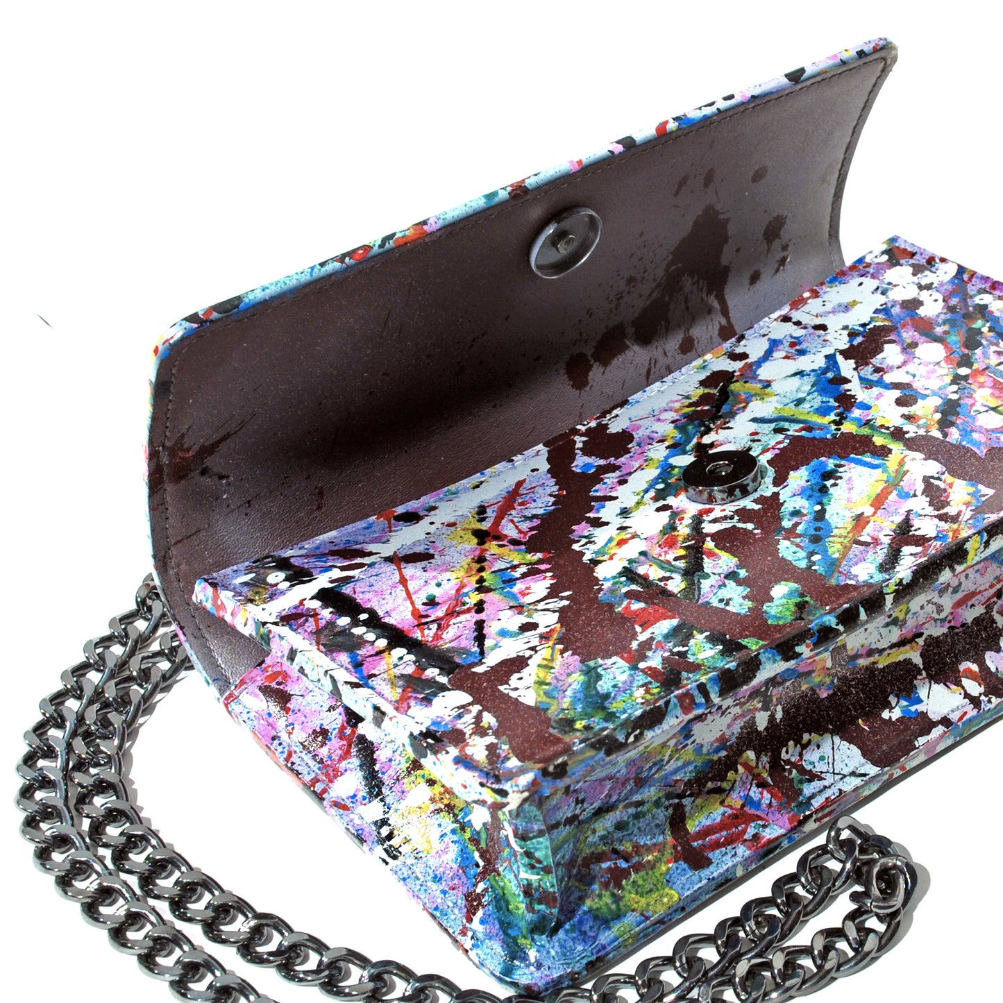 Brenda Bag in airbrushed leather "AFD Twist"