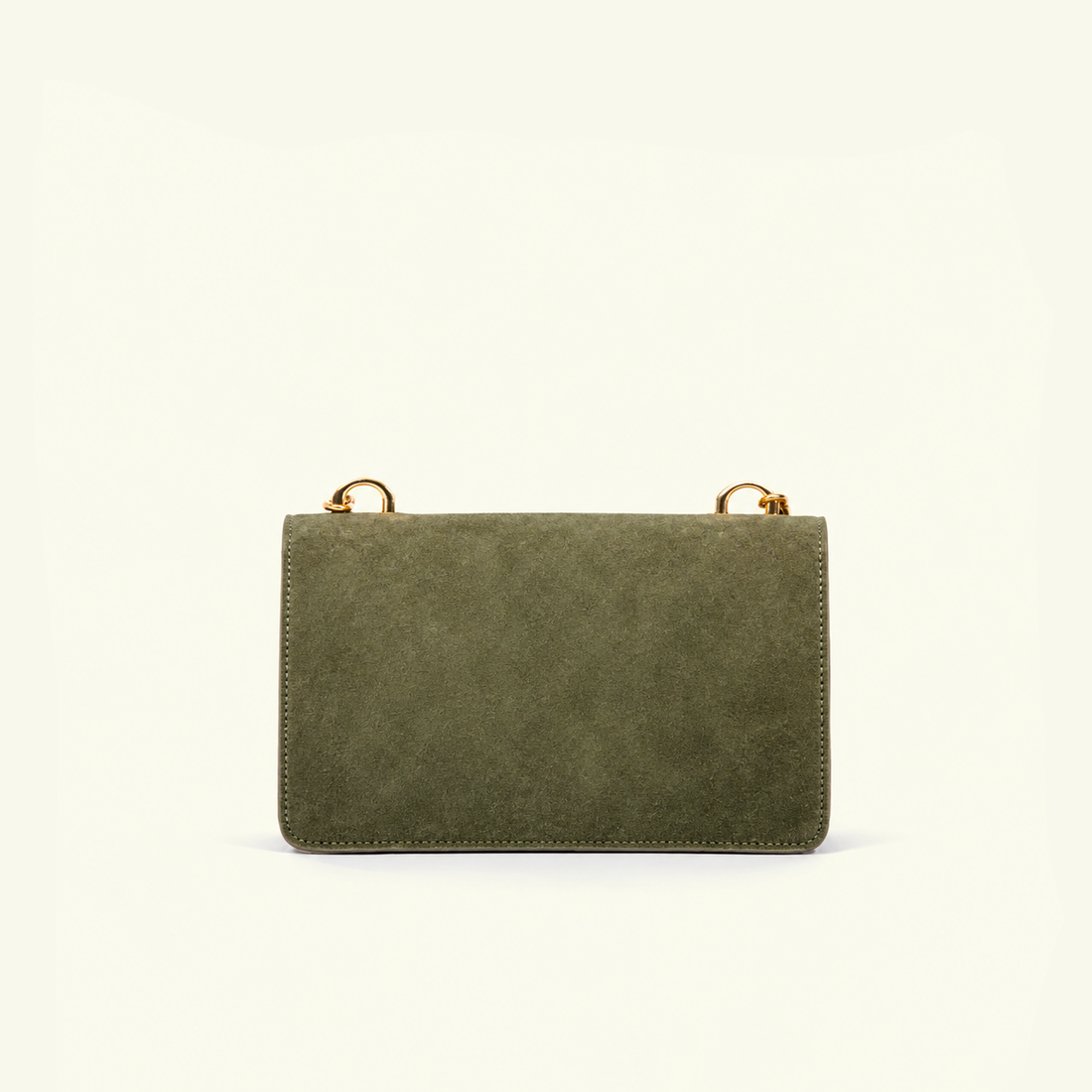 Brenda Sage suede bag – back view
