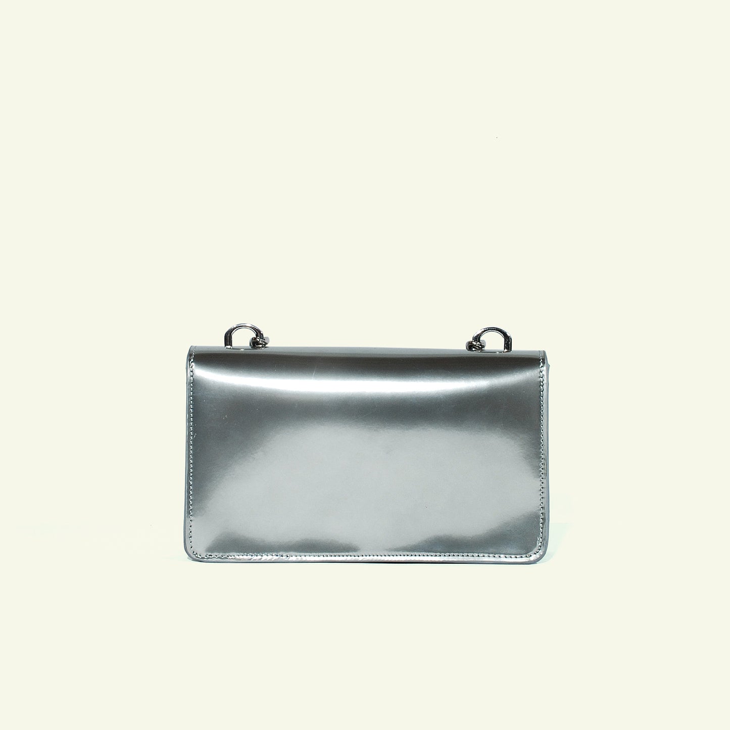 Brenda Bag in airbrushed leather "Chrome"