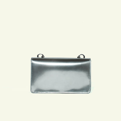 Brenda Bag in airbrushed leather "Chrome"