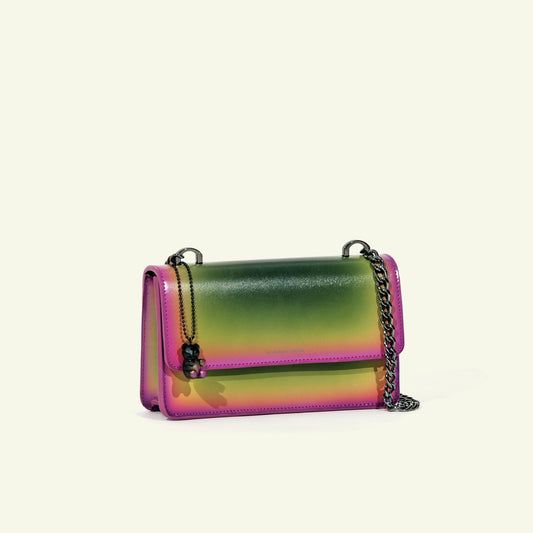 Brenda Bag in airbrushed leather "Pink generation"