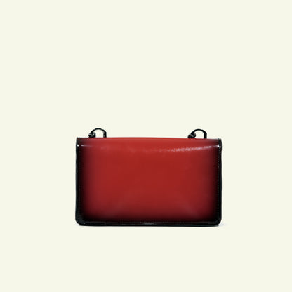 Brenda Bag in airbrushed leather "Lipstick"