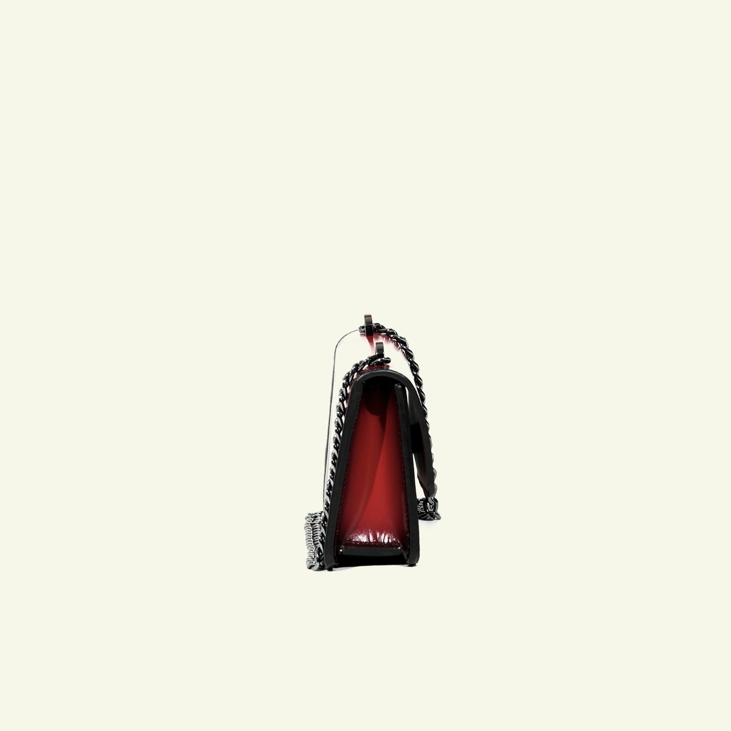 Brenda Bag in airbrushed leather "Lipstick"
