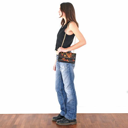 Brenda Bag in airbrushed leather "Blurred Lights"