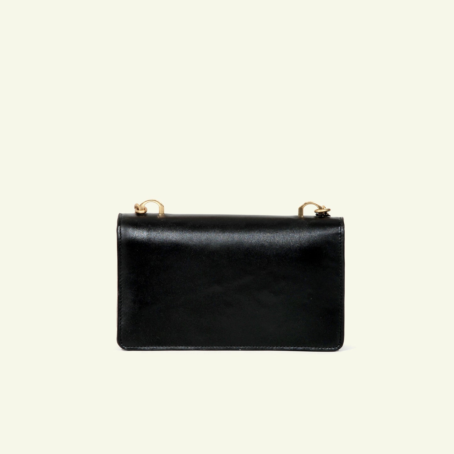 Brenda Bag in hand-painted leather "I ragazzi che si amano..."