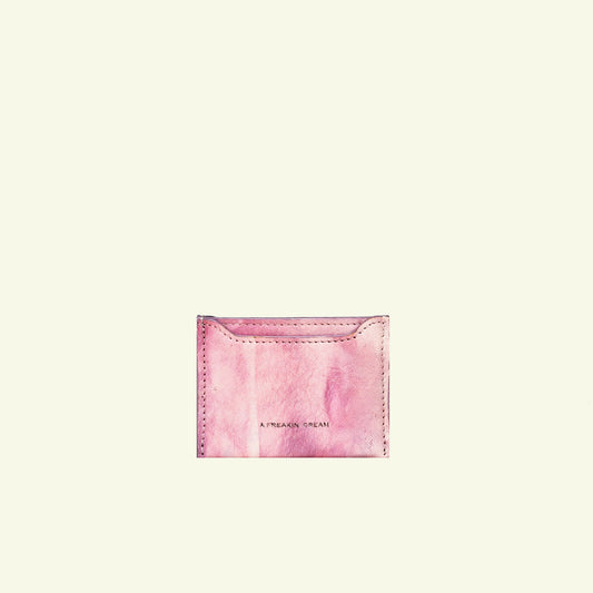 Card holder in airbrushed calfskin "Skin"