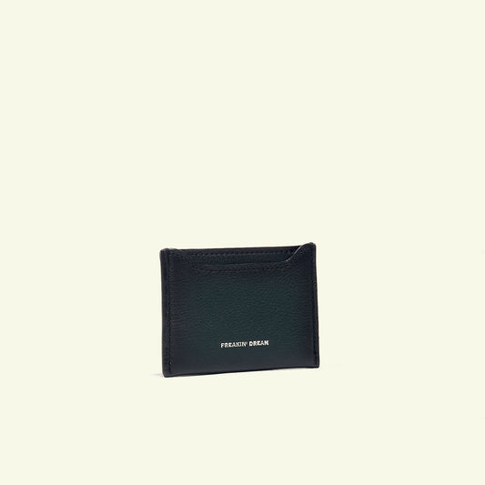 Portacarte in vitello aerografato "Forest Green"