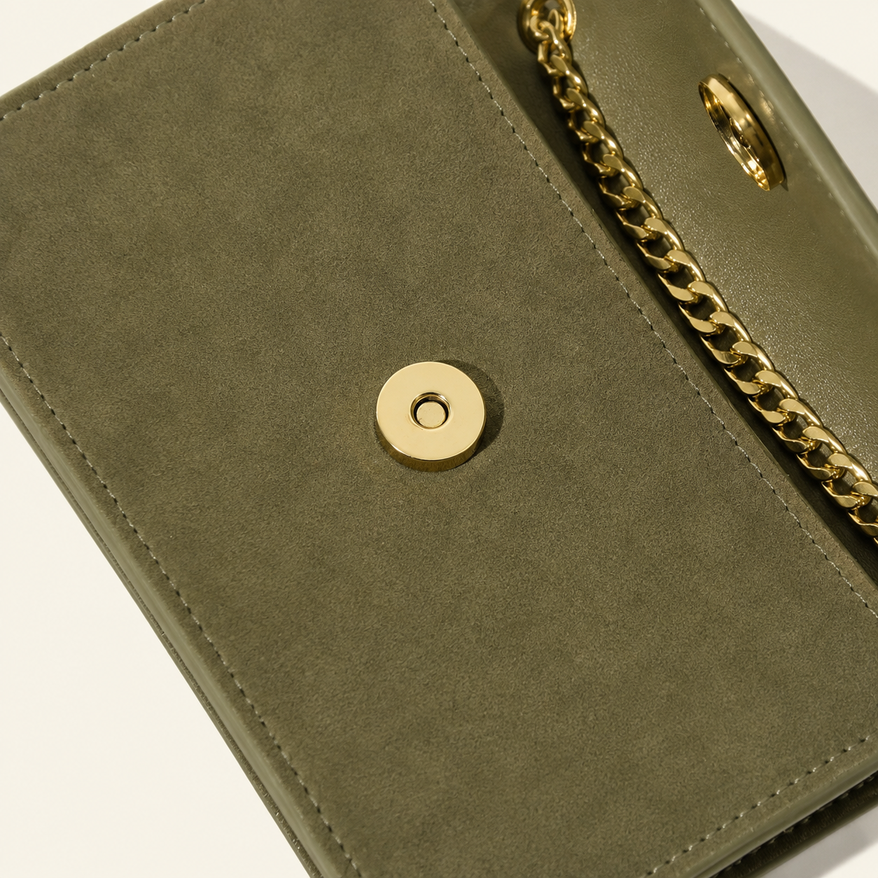Sac Gia en suede aérographié “Burnt Wheat”