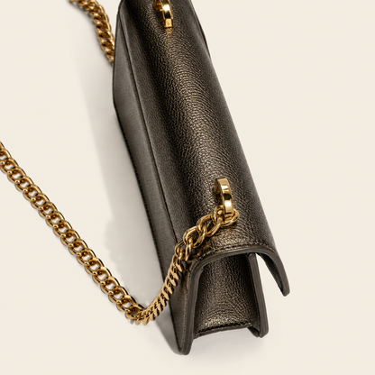 Brenda Bag in airbrushed leather "Warm Gold"
