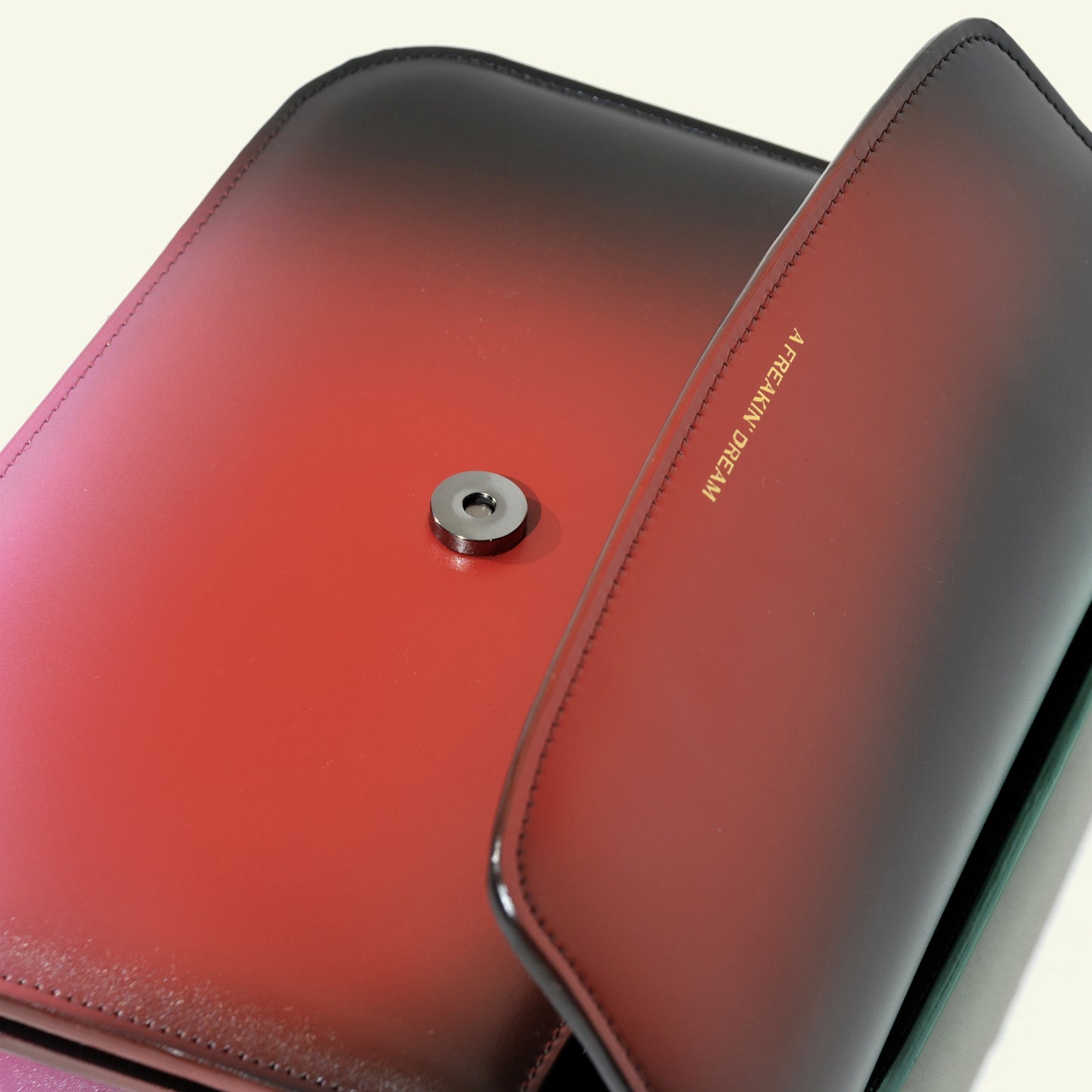 Tori bag in airbrushed leather "Colors Match Black"