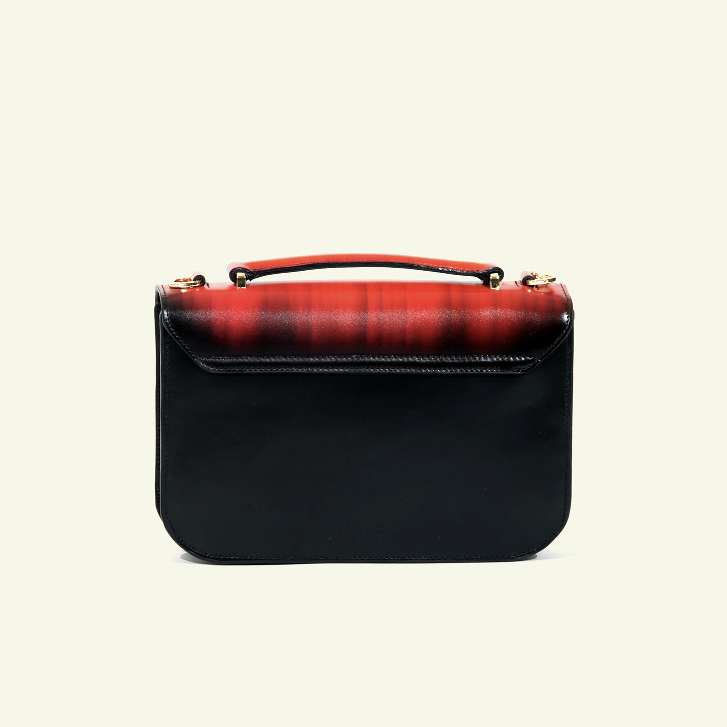 Tori Bag in airbrushed leather "The crayons effect"