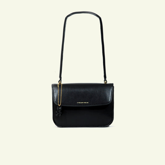 Tori Mini Bag in Calfskin "Black #00000"