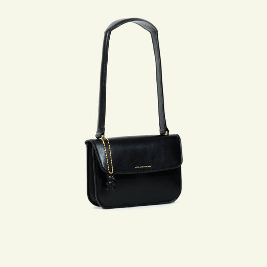 Tori Mini Bag in Calfskin "Black #00000"