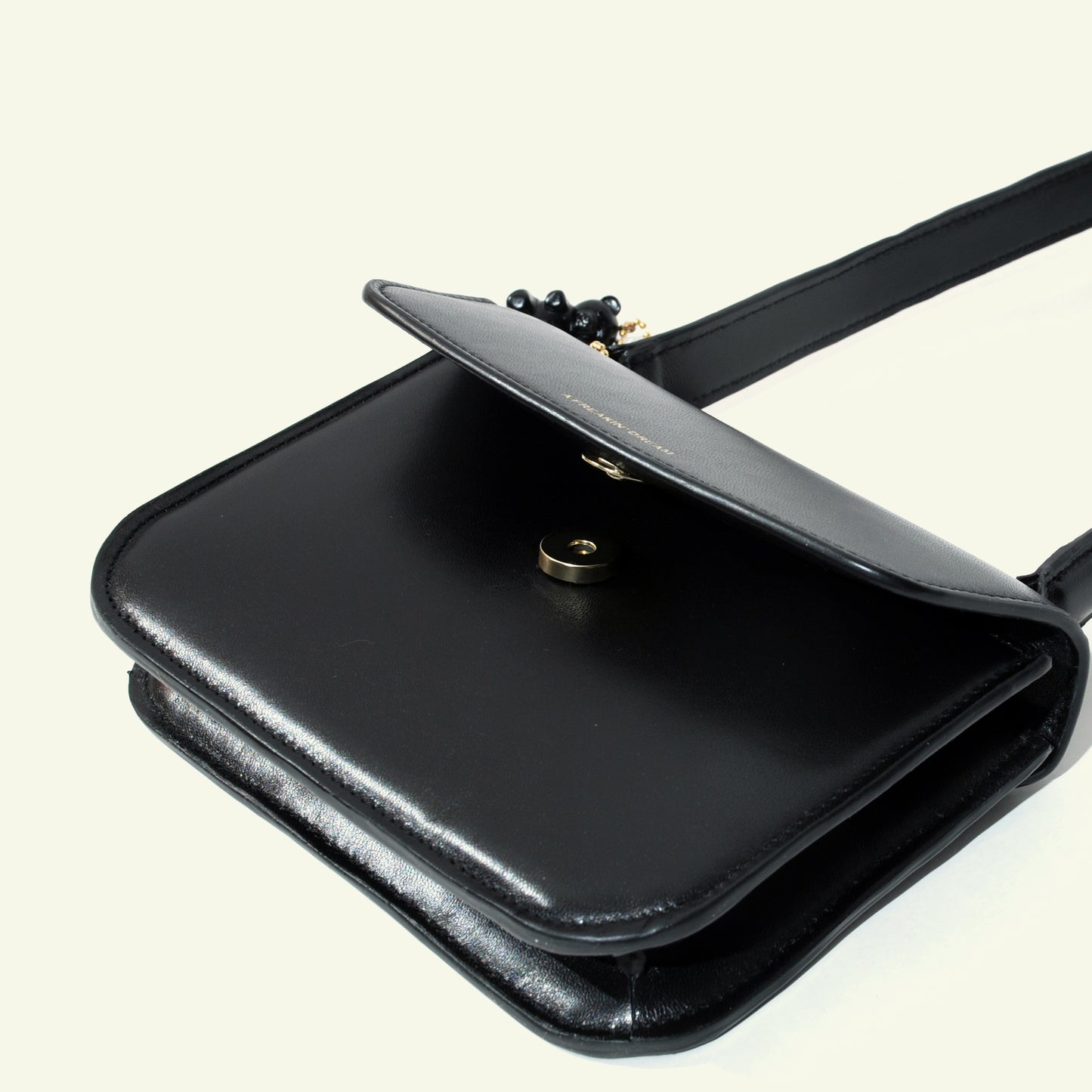 Tori Mini Bag in Calfskin "Black #00000"