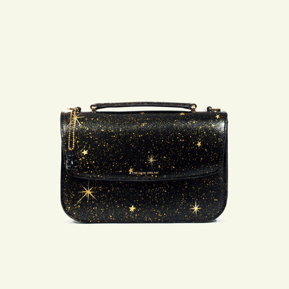 Tori bag in airbrushed leather "Sky Full Of Stars"