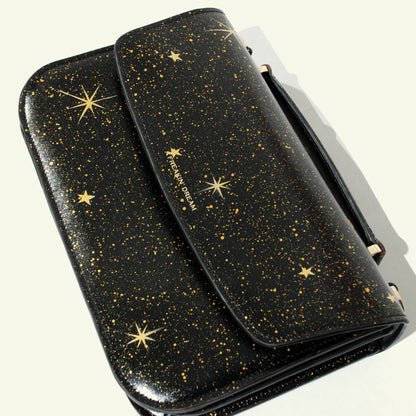 Tori bag in airbrushed leather "Sky Full Of Stars"