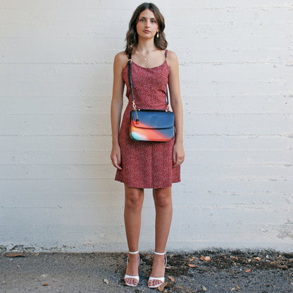 Tori Bag in airbrushed leather "Traffic lights"