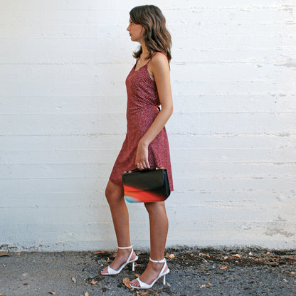 Tori Bag in airbrushed leather "Traffic lights"