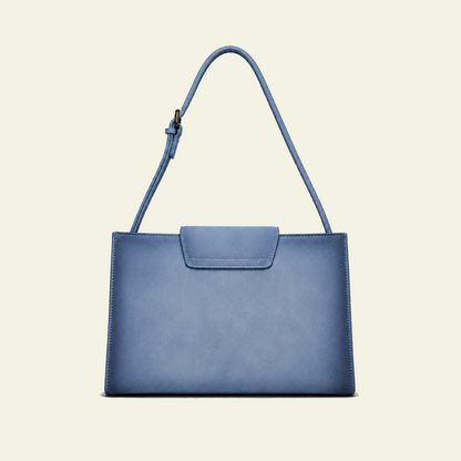 Pascale Mini Bag in airbrushed suede "Baby Blue"