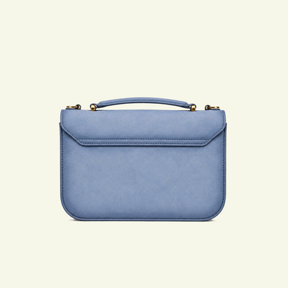Tori bag in airbrushed Suede "Baby Blue"