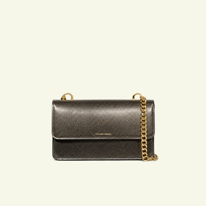 Brenda Bag in airbrushed leather "Warm Gold"