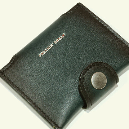 Portafoglio in Vitello Aerografato “Forest Green”