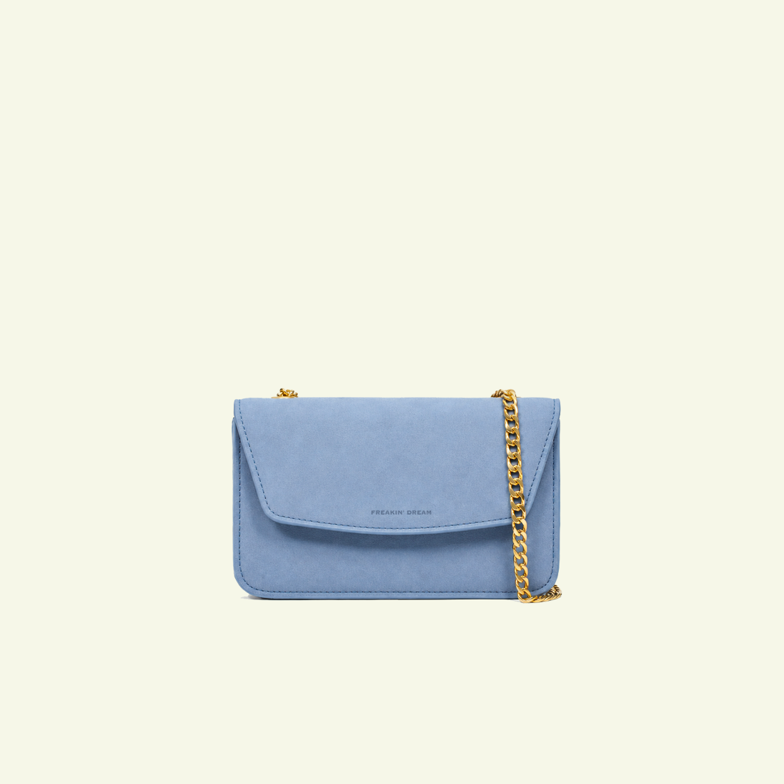 Sac Gia en suede aérographié “Burnt Wheat”