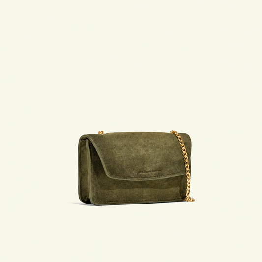 Gia Sage Suede - three-quarter