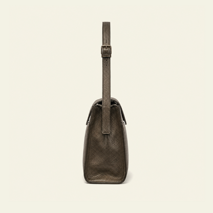 Pascale Mini Bag in airbrushed leather "Warm Metal"