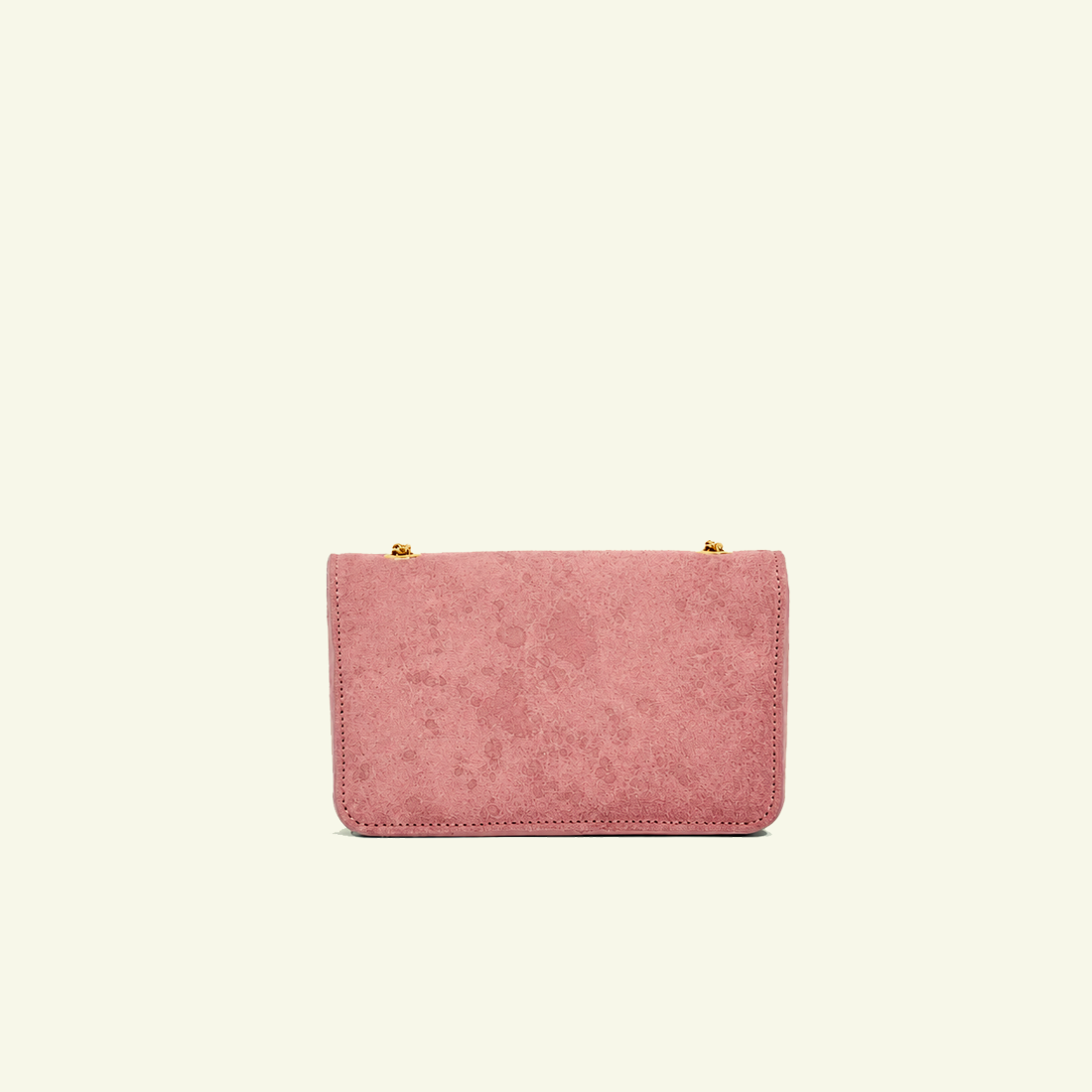 Gia Bag in airbrushed Suede "Pink Stains"