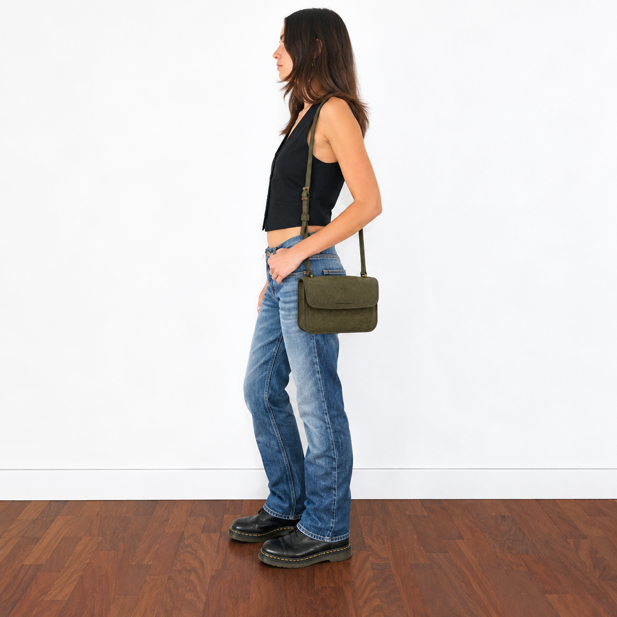 Tori Mini Sage suede - photo 7