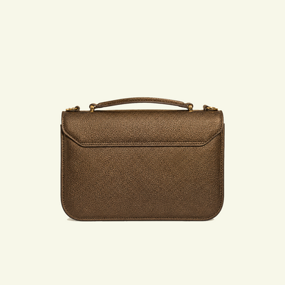 Tori bag in airbrushed leather "Warm Gold"